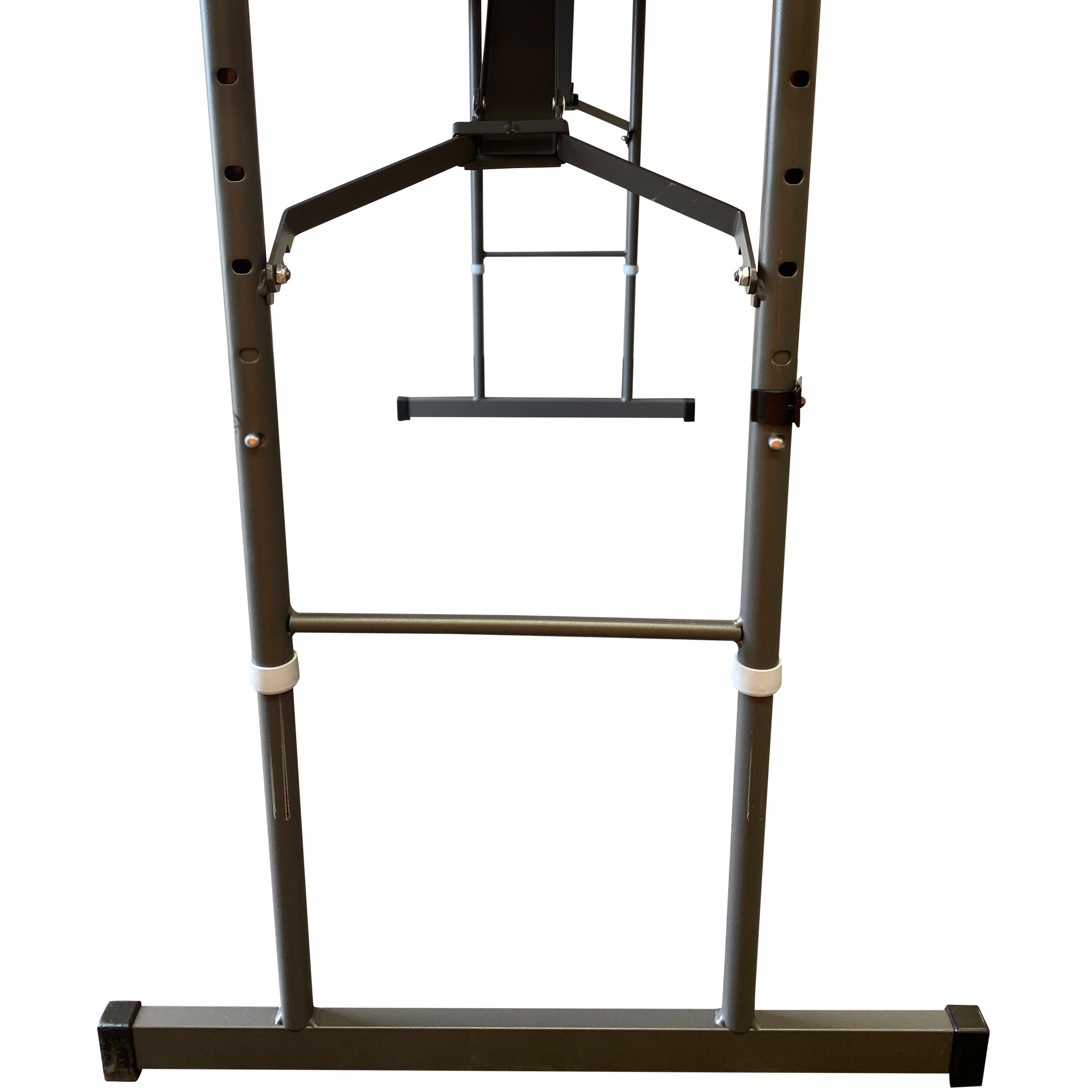 The legs of a platinum table.