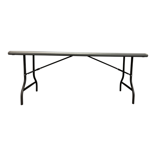 SKILCRAFT® 7105-01-724-6807 Charcoal Six-Foot 2000 LB Table