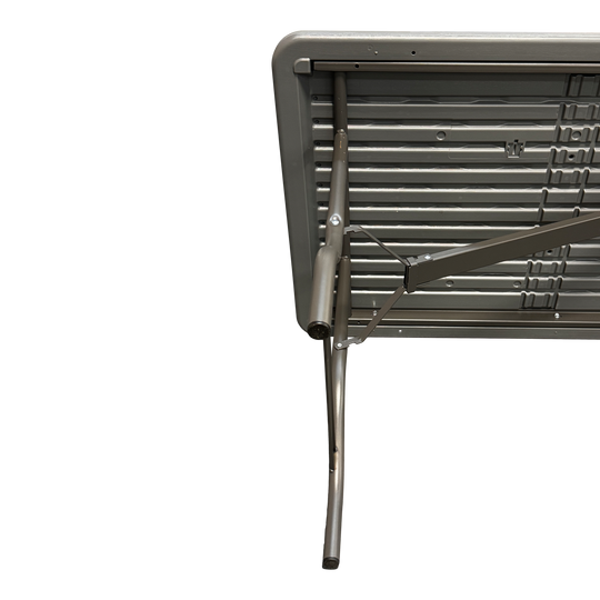 SKILCRAFT® 7105-01-724-6807 Charcoal Six-Foot 2000 LB Table