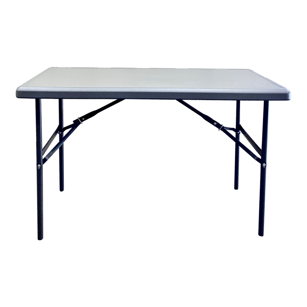 SKILCRAFT® 7105-01-697-6843: Charcoal Four-Foot Folding Table 600